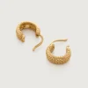 Heirloom Huggie Earrings