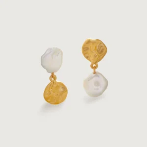 Keshi Pearl Small Drop Earrings
