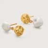 Keshi Pearl Small Drop Earrings