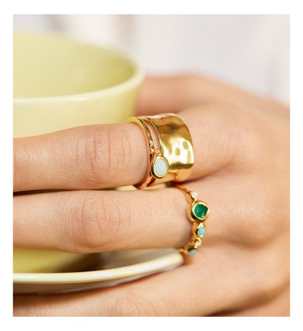 Siren Bezel Multi Gemstone Ring