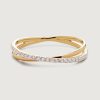Diamond Crossover Ring