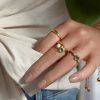 Siren Bezel Multi Gemstone Ring
