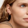 Gemstone Mini Huggie Earrings