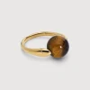Kate Young Round Gemstone Ring