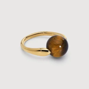 Kate Young Round Gemstone Ring