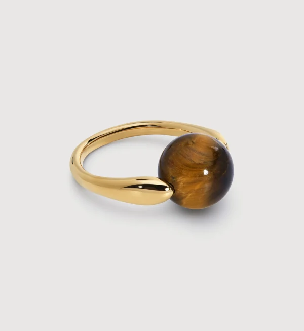 Kate Young Round Gemstone Ring