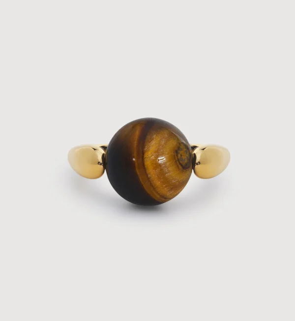 Kate Young Round Gemstone Ring