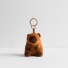 Brown Capybara Plush Bag Charm