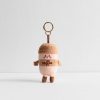 Brown Coffee Cup Plush Bag Charm