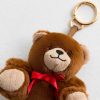 Brown Teddy Bear Plush Bag Charm